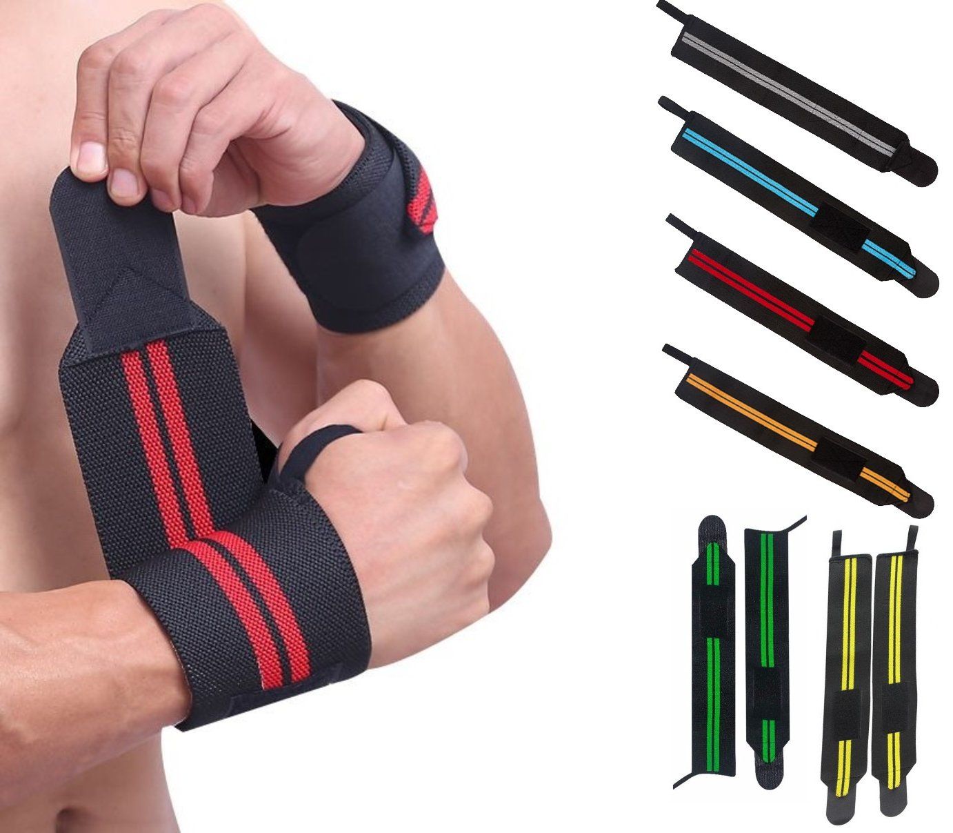 Actishape  Buy Weightlifting Wrist Straps Wraps Ireland & UK