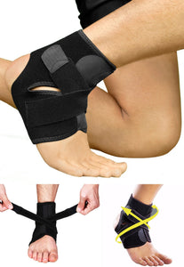 Ankle Support Brace with Adjustable Stabilizer Straps By Actishape