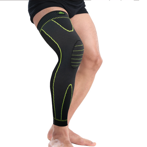 Compression Leg Sleeve Knee Support Stabiliser Long Brace