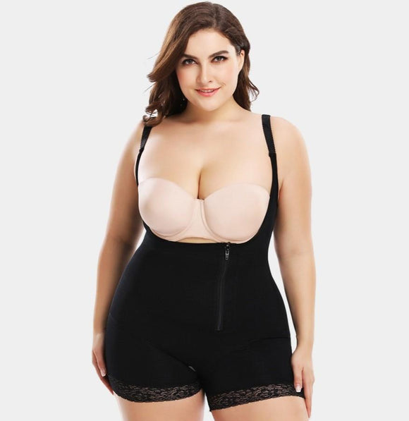 Women's Plus Size Full Body Shaper. Butt Enhancing Design. From Actishape