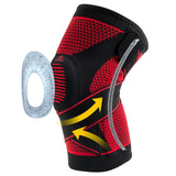 Knee Brace Compression Sleeve with Patella Stabiliser and Adjustable Straps