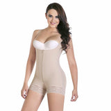 Women's Compression Bodysuit With Zipper From Actishape