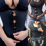 Women's Plus Size 'Clip and Zip' Waist Trainer From Actishape