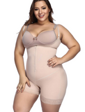 Women's Plus Size Full Body Shaper With Zipper From Actishape