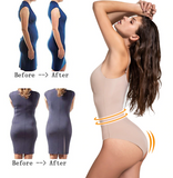 Women's Full Bodysuit With Snap Closure Gussett Design From Actishape