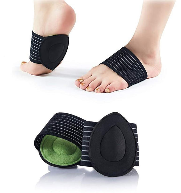 Arch Support Pads for Plantar Fasciitis - Flat and Painful Feet!