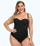 Women's Plus Size Sexy Thong Waist & Tummy Body Shaper From Actishape