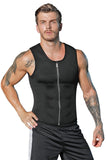 Men's Waist Training Sauna Vest With Zipper From Actishape