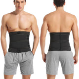 Men's Premium Waist Trainer. Double Compression Sweat Belt From Actishape