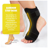 Plantar Fasciitis Dorsal Night Splint AFO Orthotic Drop Foot Brace - Heel Pain Relief By Actishape