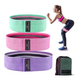 Exercise Fabric Booty Bands For Resistance Training. 3 Resistance Levels From Actishape