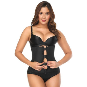 Women's Plus Size 'Clip and Zip' Waist Trainer. Triple Hook Design From Actishape