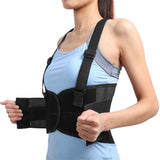 Women's Back Brace with Suspenders - Lumbar Support ~ Improved Posture!