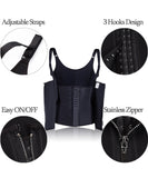 Women's Plus Size Lightweight Waist Trainer. 3 Hook Design With Zipper From Actishape
