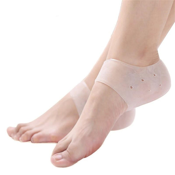Heel Spur Relief Plantar Fasciitis Gel Cup Pads Support Massage Cushion Sleeves - Actishape