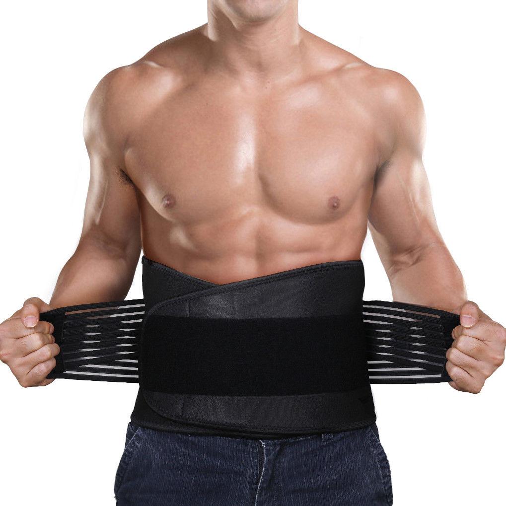 Women&Men Body Shaper Fitness Lumbar Lower Back Support Girdle Belt Back  Pain UK